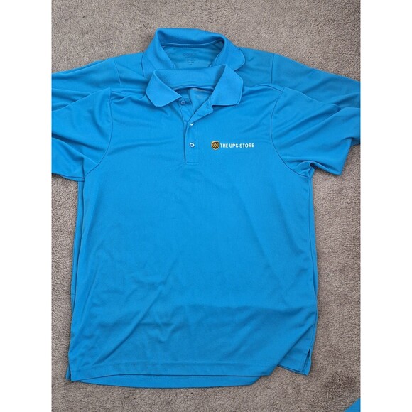 Mens UPS Employee Black Polo Shirt - Size M Read Description - Picture 4 of 6